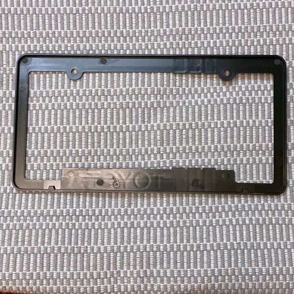 Toyota Retro Style Heritage License Plate Frame TRD Off-road Tacoma FJ Cruiser T - Picture 2 of 2